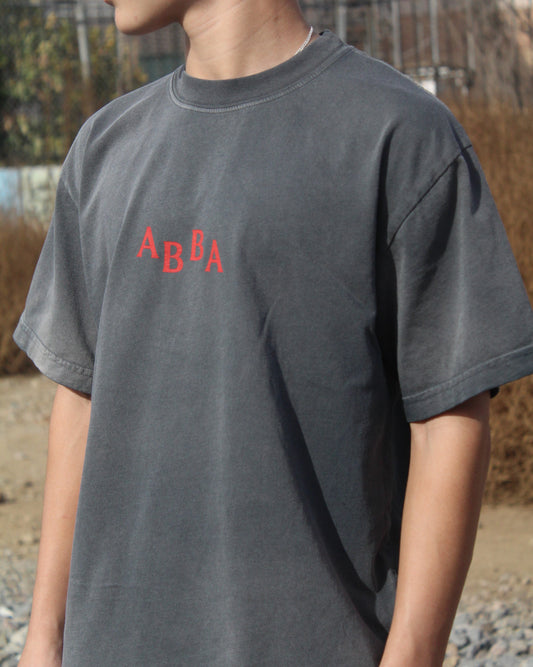 'Abba' Short Sleeved T-Shirts Sprayed